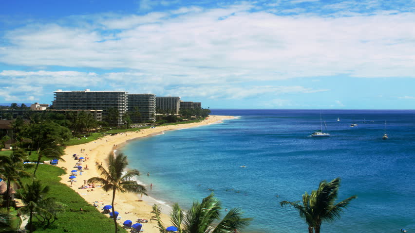 Tropical Beach Resort Paradise HD Time-Lapse