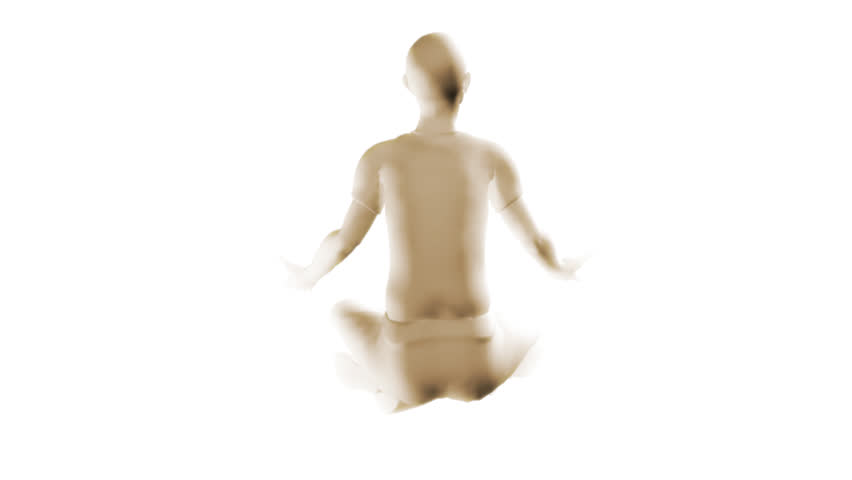 Meditation Woman 3D Animation