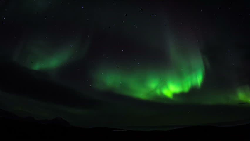 Aurora over the arctic in 4K. | Shutterstock HD Video #17616532