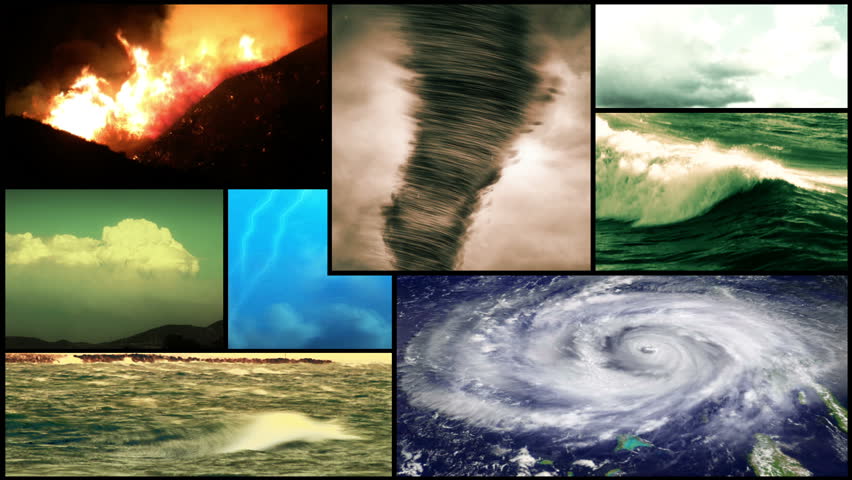 Storm Weather Montage Composition