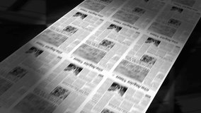 Earthquake - Newspaper Headline Intro + Loops