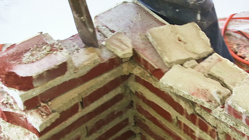 Jackhammer Brick Demolition