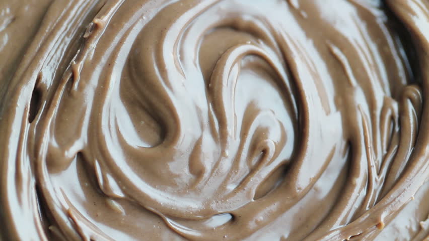 background from rotate chocolate-peanut butter closeup