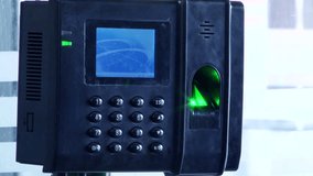 Finger scanning on the security scanner - Powered by Shutterstock - Get 15% off with code: PIKWIZARD15