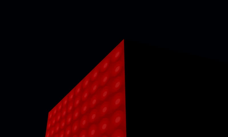 footage of a box and stars flowing