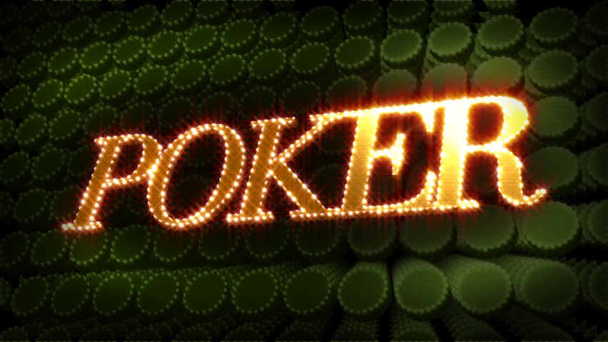 Poker - Glitter Sparkle Text