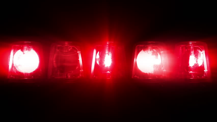 Fire Truck Lights Flashing - Looping