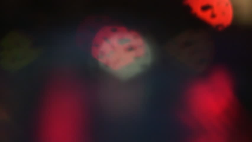 Defocused Light and Rain Reflections