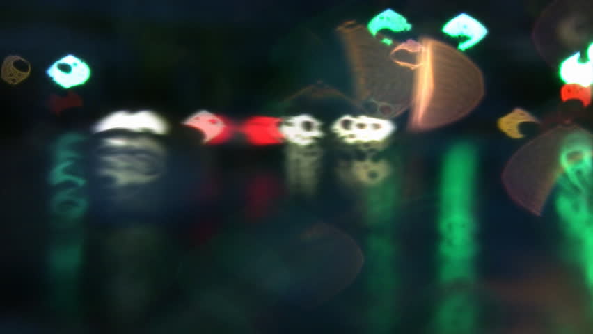 Defocused Light and Rain Reflections