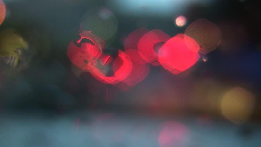 Defocused Light and Rain Reflections