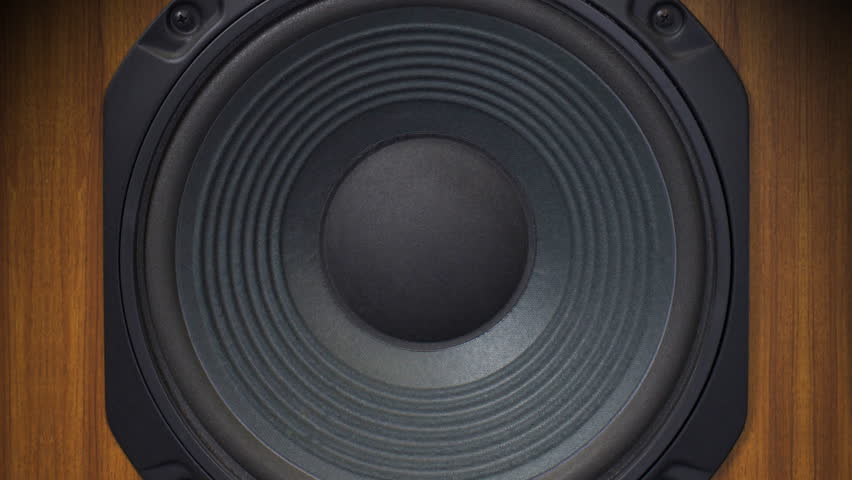Retro Speaker - Bass Thumping +Audio