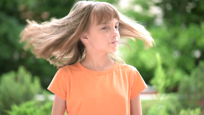 Girl Flips Hair Slow Motion Stock Footage Video 100 Royalty Free 17682904 Shutterstock