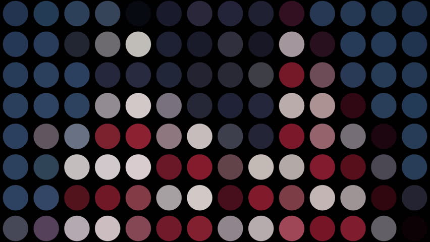 Red White and Blue Dots