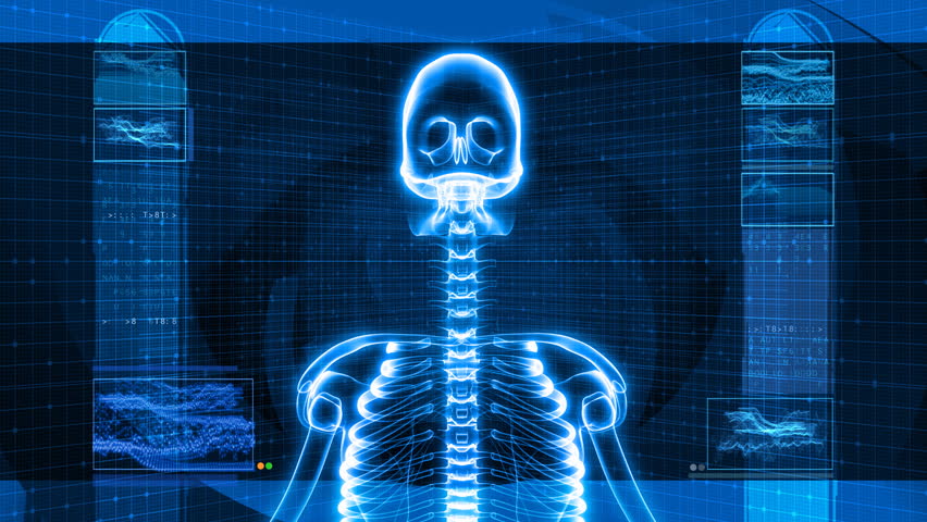 X-Ray of Human Head HD