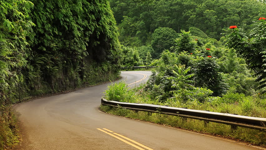 Driving the Road to Hana Maui, Hawaii