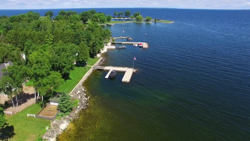 Lake Landscape at Egg Harbor, Wisconsin image - Free stock photo ...