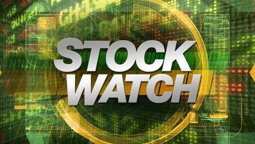 Stock Watch - Financal Market Graphic Title