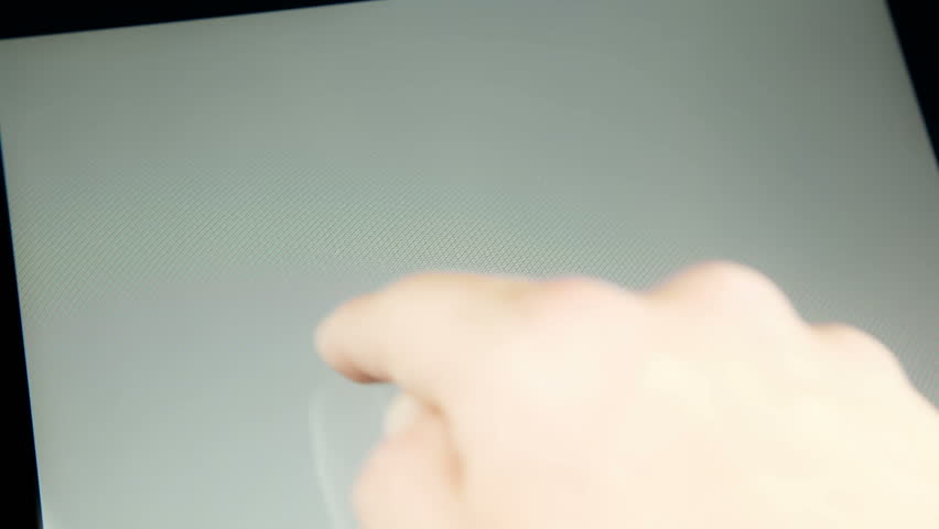 Touchscreen Drawing Bar Graph on Tablet