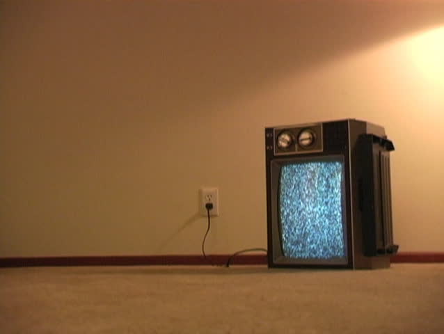 Retro Television and Static