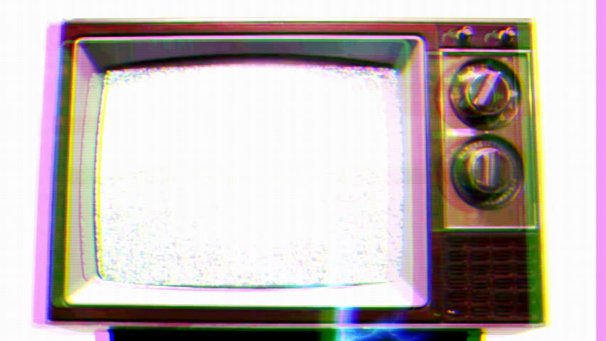 Television Static Electrical Shock Overload