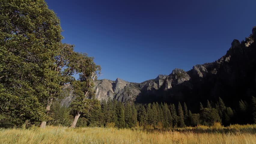 Yosemite Nationalpark, United States - Graded and stabilized version. Watch also for the native material, straight out of the camera.