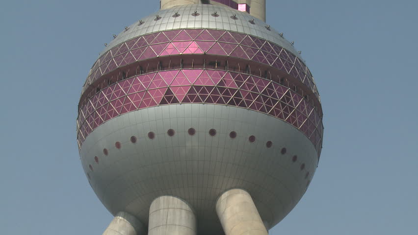 Pearl Of Orient TV Tower In Shanghai China