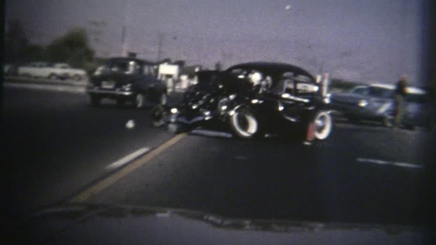 Car Accident Archival 1960s