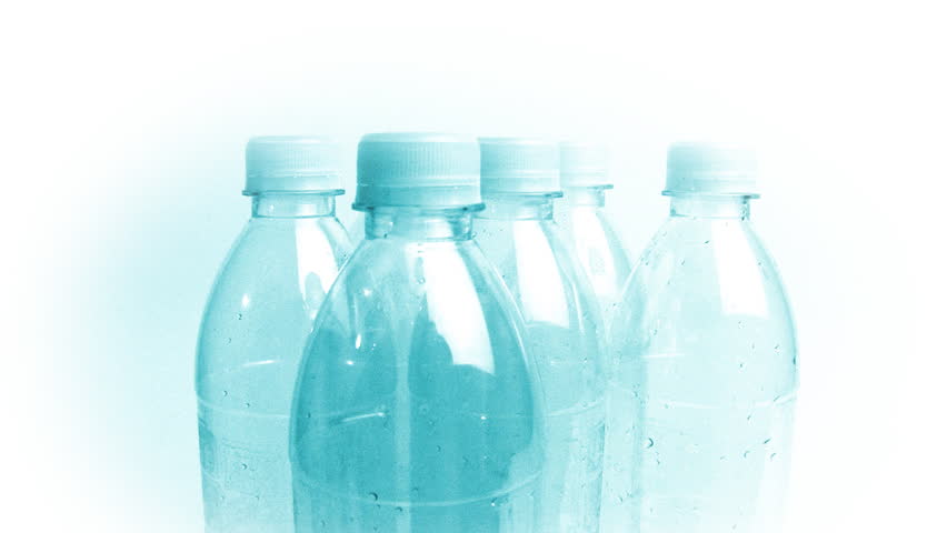 Water Bottles Rotating