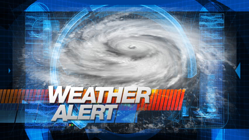 Weather Alert - Broadcast Graphics Title