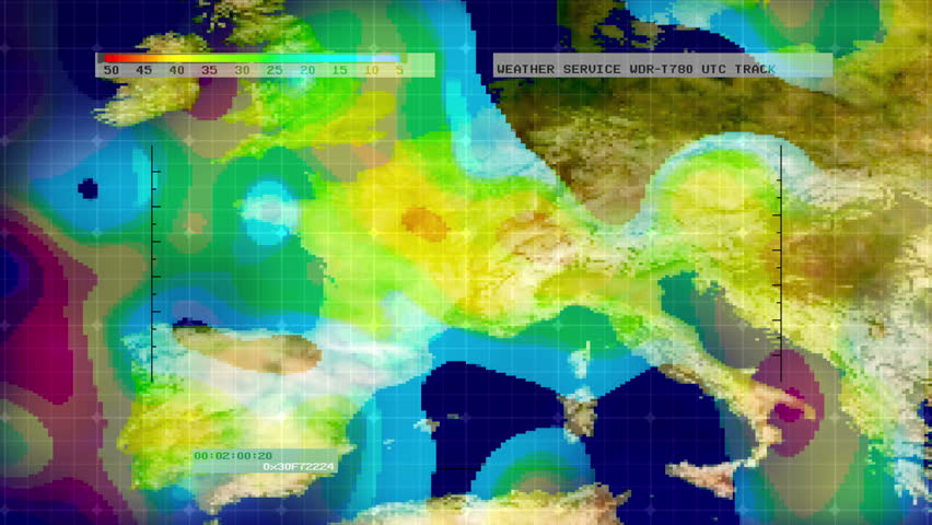 Weather Radar Digital Satellite Map Europe
