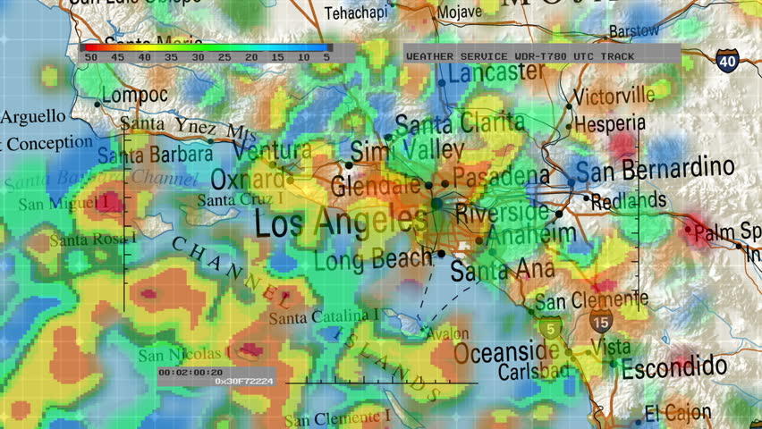 Weather Radar Digital Satellite Map