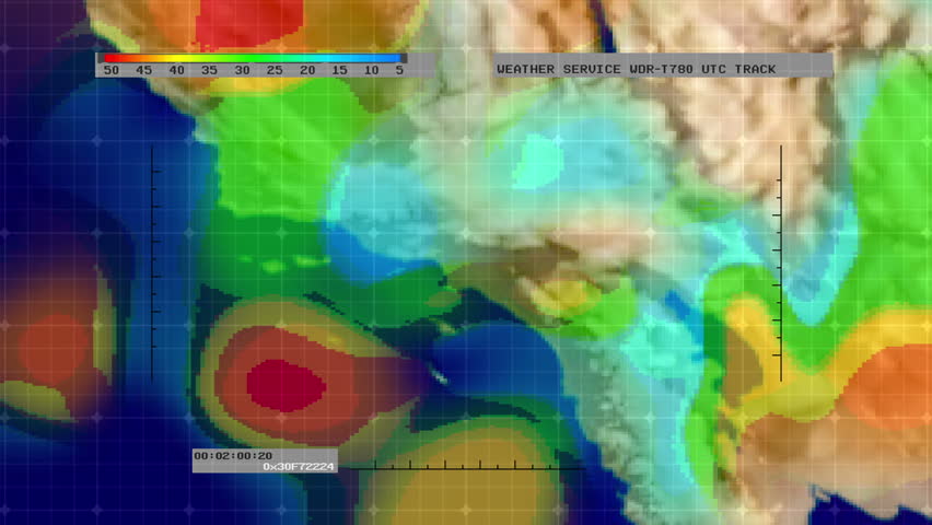 Weather Radar Digital Satellite Map S. California