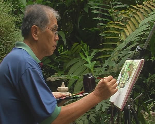 Artist Painting