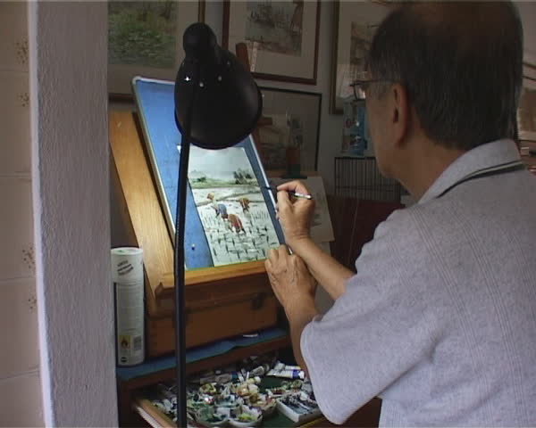 Artist Painting