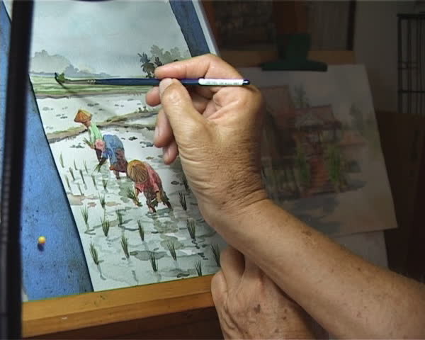 Artist Painting