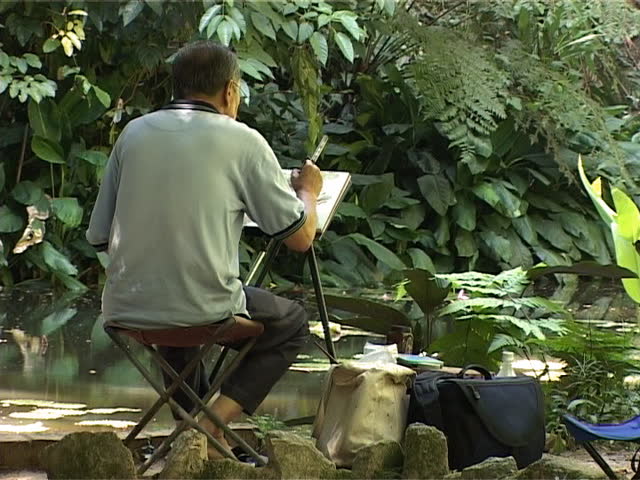 Artist Painting
