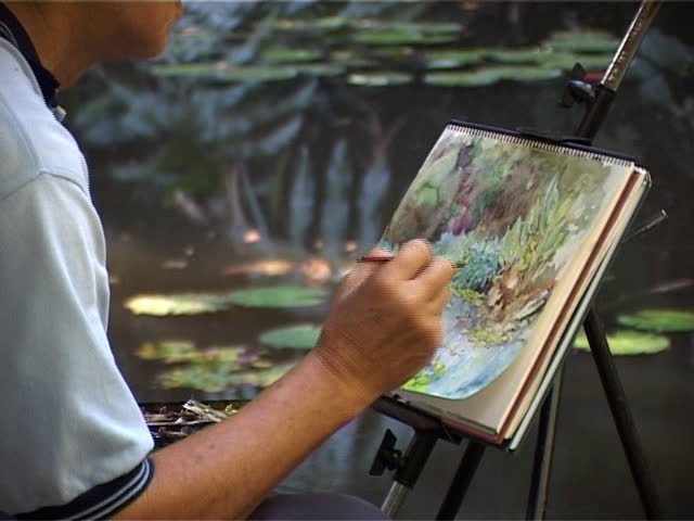 Artist Painting