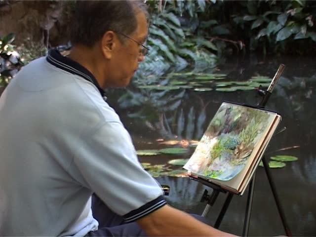 Artist Painting