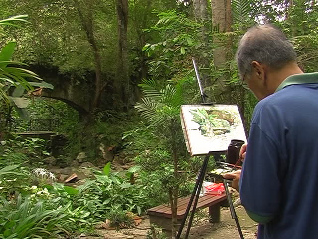 Artist Painting