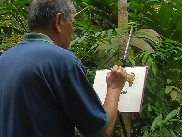 Artist Painting