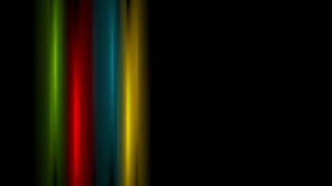 Colorful Glowing Stripes Motion Background Seamless Stock Footage Video