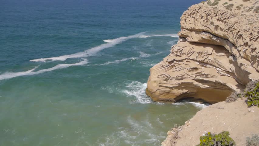 Sea against rocks, Moroccco