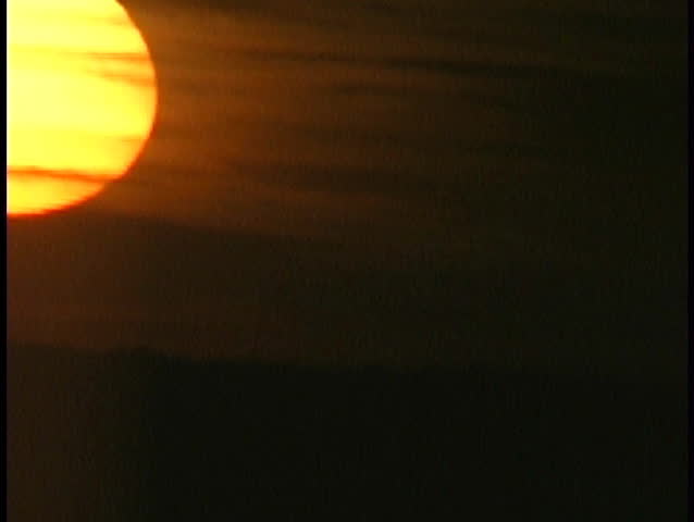 Sun Setting