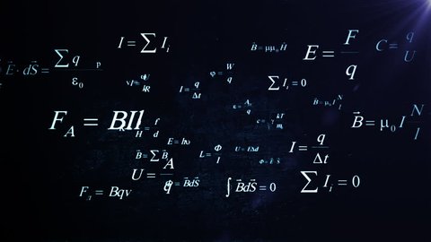 Concept Mathematical Numbers White On Black Stock Footage Video 100 Royalty Free Shutterstock