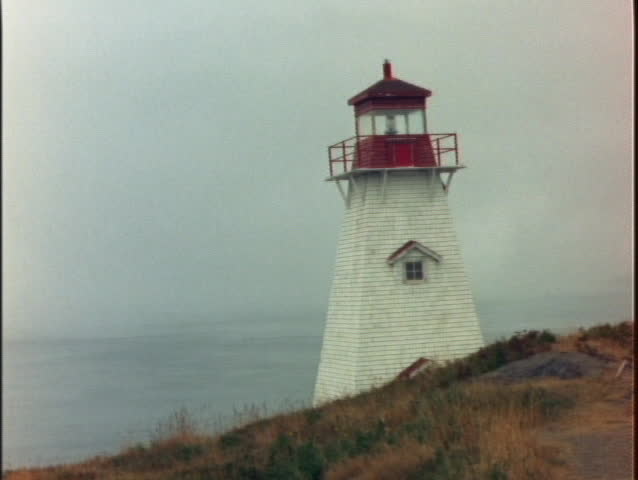 Lighthouse by the ocean