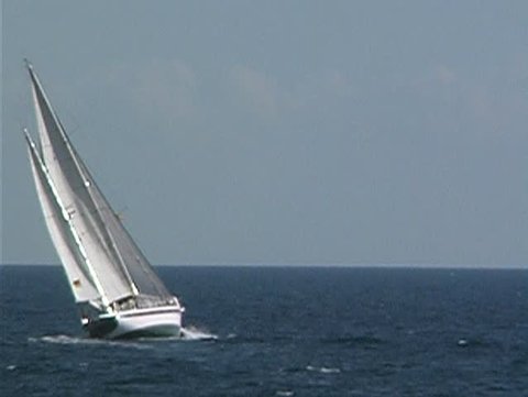 Yacht at sea 4