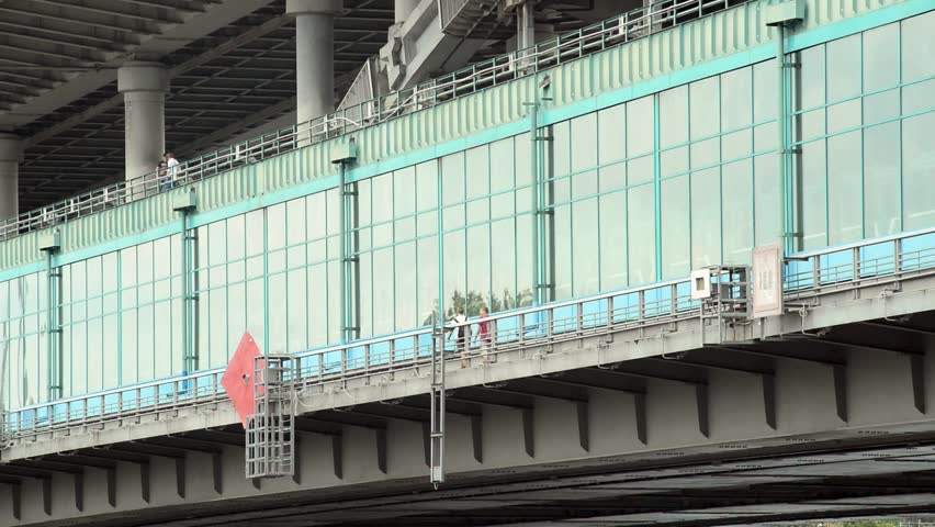 Metro station Vorobyovy Gory.
