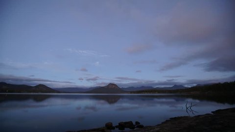 time lapse of Lake Moogerah, Queensland 