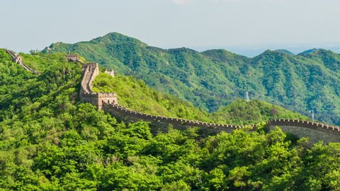 Timelapse of Great Wall of China