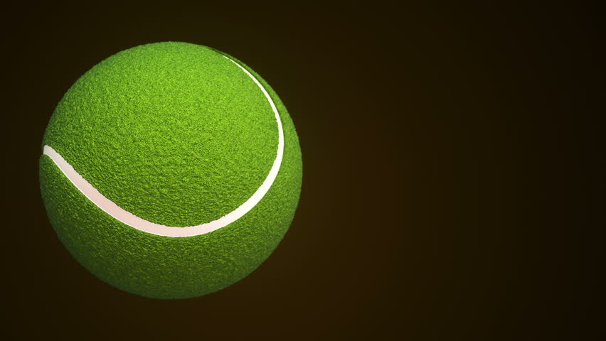 Video Stok animated realistic tennis ball falling down (100% Tanpa Royalti)...